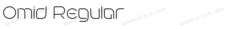 Omid Regular字体转换 Omid Regular字体转换